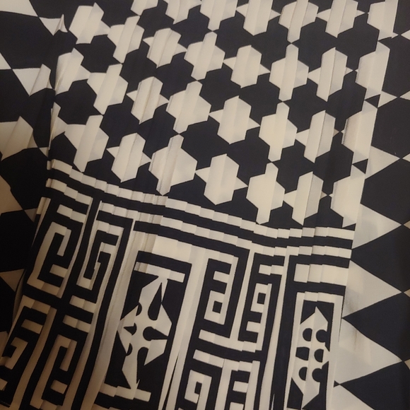 Versace Vintage Pleated Skirt - Picture 8 of 12